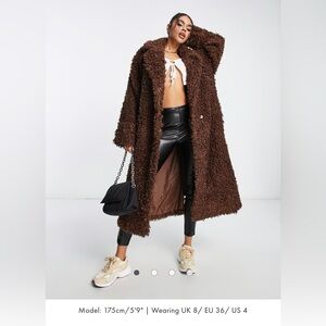Asos Teddy Trench Coat